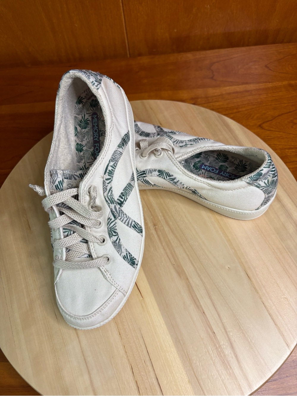 Skechers Women's Madison Ave - Tropic Topic memory foam casual sneakers